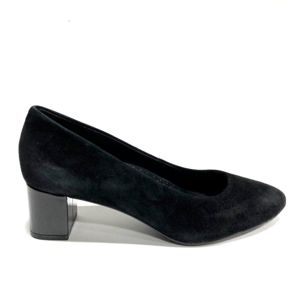 Trotters Women's Kari, Black Block Pumps, Size 9 M
